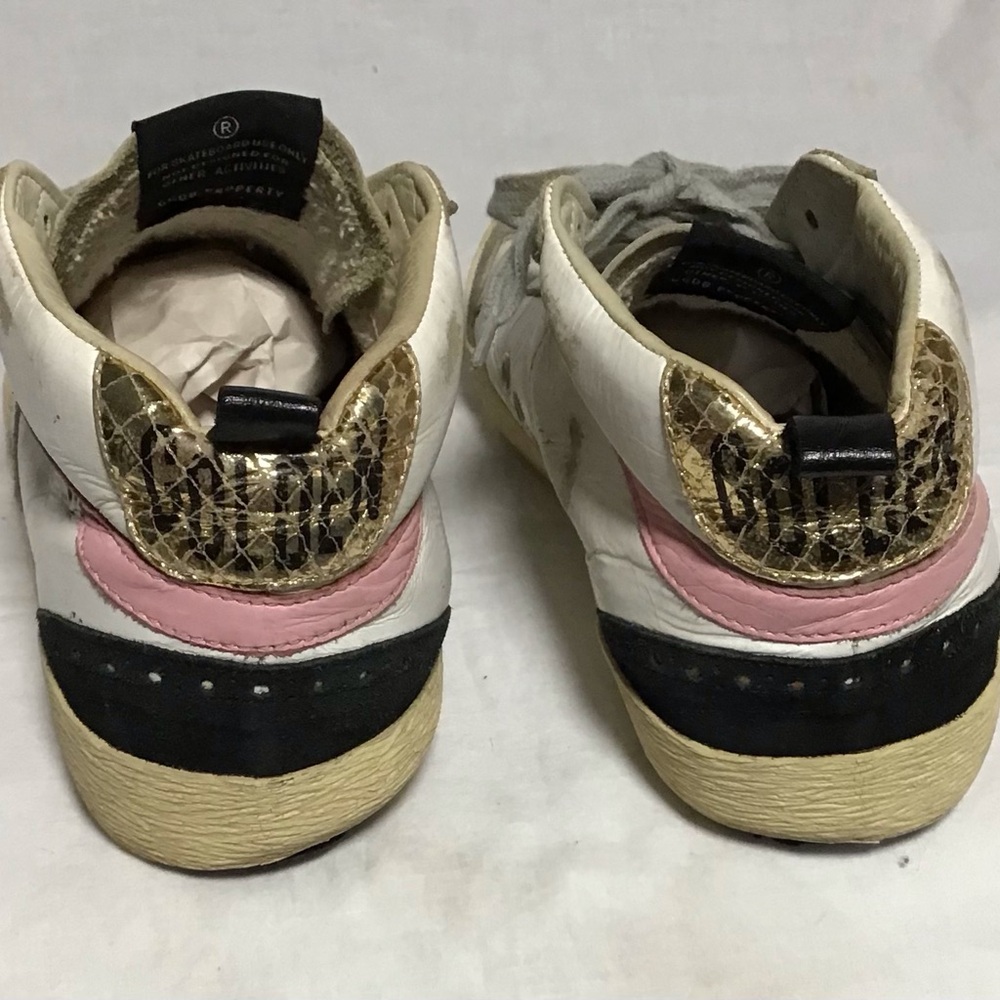 GGDB Midstar Private/EDT High Top White and Gray Sneakers 36 Italy - Picture 2 of 12